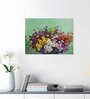 Daisy Flower Painting, Floral Wall Art Print 5D/3D Poster for Home