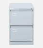 Daisy Metal 2 Drawer Filing Cabinet In Grey Colour