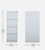Daisy Metal 4 Drawer Filing Cabinet In Grey Colour