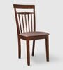 Daisy Solid Wood 6 Seater Dining Set in Wenge Finish