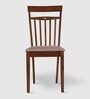 Daisy Solid Wood 6 Seater Dining Set in Wenge Finish