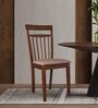 Daisy Solid Wood 6 Seater Dining Set in Wenge Finish