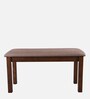 Daisy Solid Wood 4 Seater Dining Set in Wenge Finish with Bench