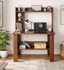 Daisy Study Desk In Columbian walnut Finish