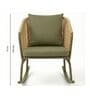 Daizen Wicker Outdoor Relax chair In Dull Birch Colour