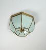 Dakota Brass & Glass Ceiling Light