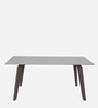 Dakota Ceramic Dining Table in Purple Bronze Colour