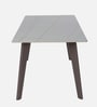 Dakota Ceramic Dining Table in Purple Bronze Colour