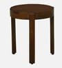 Dakovo Mango Wood Round Nest Of Tables In Tubbaq Finish ( Set of 3 )