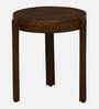 Dakovo Mango Wood Round Nest Of Tables In Tubbaq Finish ( Set of 3 )