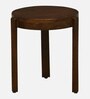 Dakovo Mango Wood Round Nest Of Tables In Tubbaq Finish ( Set of 3 )