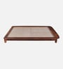 Dakovo Sheesham Wood King Size Platform Bed In Honey Oak Finish