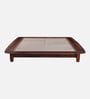 Dakovo Sheesham Wood Queen Size Platform Bed In Honey Oak Finish
