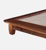 Dakovo Sheesham Wood Queen Size Platform Bed In Honey Oak Finish