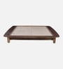 Dakovo Sheesham Wood Queen Size Platform Bed In Provincial Teak Finish