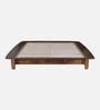 Dakovo Sheesham Wood Queen Size Platform Bed In Provincial Teak Finish