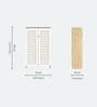 Dale 2 Door Shoe Cabinet In European Oak & White Color