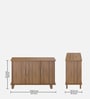 Dalian Sideboard in Exotice Teak Finish