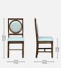 Dalla Sheesham wood 4 Seater Dining Set in Provincial Teak Finish Dalla Sheesham wood 4 Seater Dining Set in Provincial Teak Finish