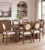 Dalla Sheesham Wood 6 Seater Dining Set In Provincial Teak Finish