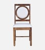 Dalla Sheesham Wood Dining Chair (Set of 2) in Provincial Teak Finish