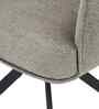 Dallas American Upholstered Dining Chair In Grey Colour