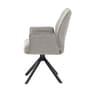 Dallas American Upholstered Dining Chair In Grey Colour