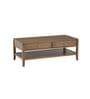 Dallas American Wooden Coffee Table In Walnut Finish