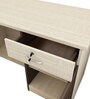 Dallas Workstation In Chocolate & Sandy Sawline Finish With File Cabinate And Drawers