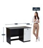 Dalton Office Table in Wenge Finish