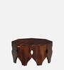 Damayanti Sheesham Wood Coffee Table in Scratch Resistant Honey Oak Finish Damayanti Sheesham Wood Coffee Table in Scratch Resistant Honey Oak Finish