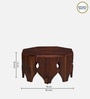 Damayanti Sheesham Wood Coffee Table in Scratch Resistant Honey Oak Finish