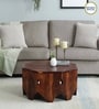 Damayanti Sheesham Wood Coffee Table in Scratch Resistant Honey Oak Finish
