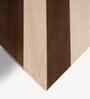 Damier Coffee Table With Natural Bleach In Cream Finish