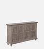 Damino Solid Wood Sideboard In Scratch Resistant White Distress Finish