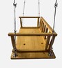 Damru Solid Wood Swing in Natural Colour