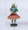 Dancing Doll Set Of 3 Multicolour iron Showpiece