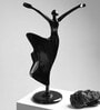 Dancing Women Black metal Showpiece