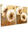 Dandelion Multicolour Synthetic Wood Framed Canvas Art Print