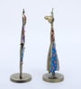 Dandiya Doll S/2 Multicolour Metal Figurines