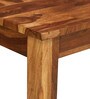 Dani Sheesham Wood Bar Table Set in Rustic Teak Finish