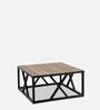 Daniel Coffee Table in Brown & Black Colour