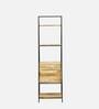 Daniels Solid Wood Bookshelf In Natural Finish