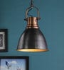 Hudson Antique Copper Metal Hanging Light