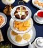 Dankotuwa Grey Iris 3 Tier Dessert Platter