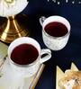 Dankotuwa Grey Iris Peets Mug Set of 4
