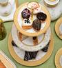 Dankotuwa Mustard Iris 3 Tier Dessert Platter
