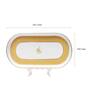 Dankotuwa Mustard Iris Oval Platter