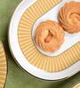 Dankotuwa Mustard Iris Oval Platter