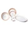 Dankotuwa Peach Legacy 33 Pc Dinner Set